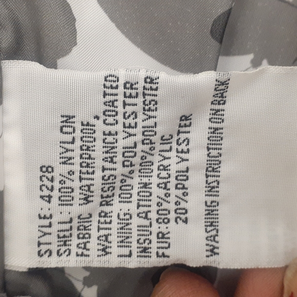 BARBIE Pink Waterproof Jacket FIVE Fifty FIVE Down Puffer Snow & Ski Hood 14 M - Picture 8 of 14